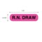 Nevs R.N. Draw 5/16" x 1-1/4" Flr Pink w/Black N-3441 - alternate 2